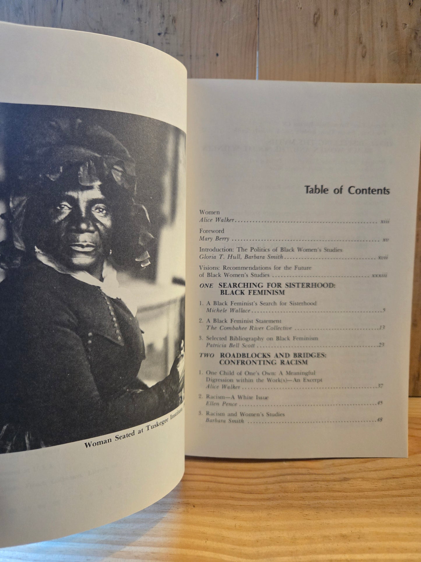 But Some of Us Are Brave: Black Women's Studies // Edited by Gloria T. Hull // 1st Paperback Edition 3rd Printing 1982 // Vintage Paperback
