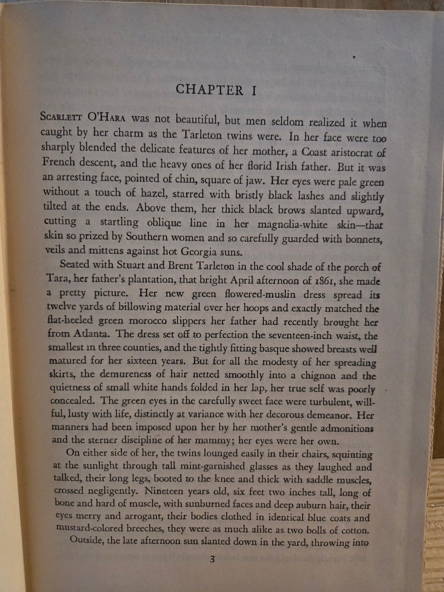 Gone with the Wind // Margaret Mitchell // 1st Edition October 1936 Reprint // Vintage Hardcover