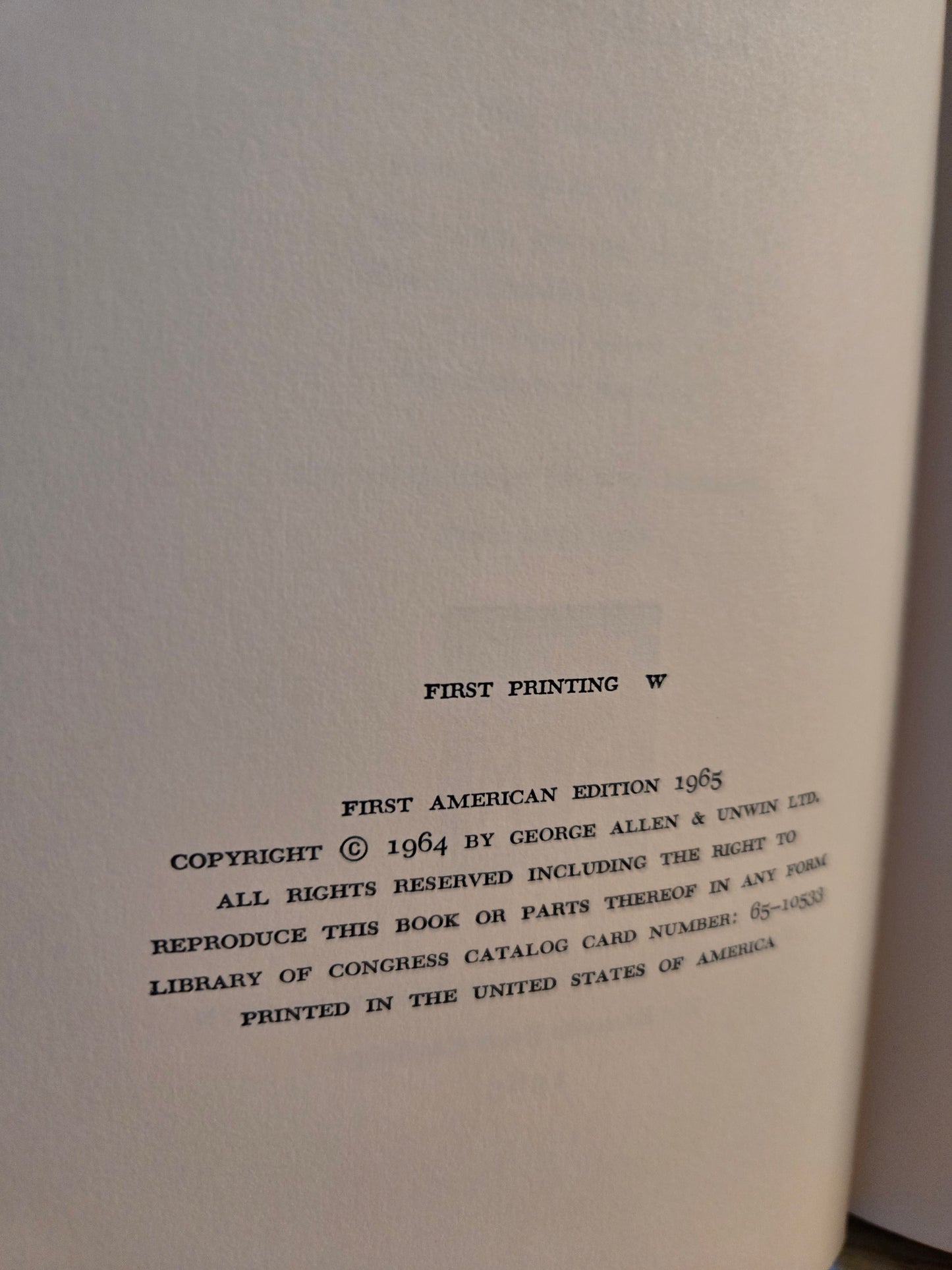 Tree and Leaf // J.R.R. Tolkien // 1st Printing 1st American Edition 1965 // Vintage Hardcover Fantasy