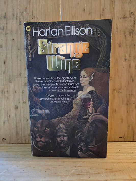 Strange Wine // Harlan Ellison // Warner Books 1st Printing 1979 // Vintage Paperback Sci-fi