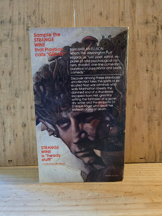 Strange Wine // Harlan Ellison // Warner Books 1st Printing 1979 // Vintage Paperback Sci-fi