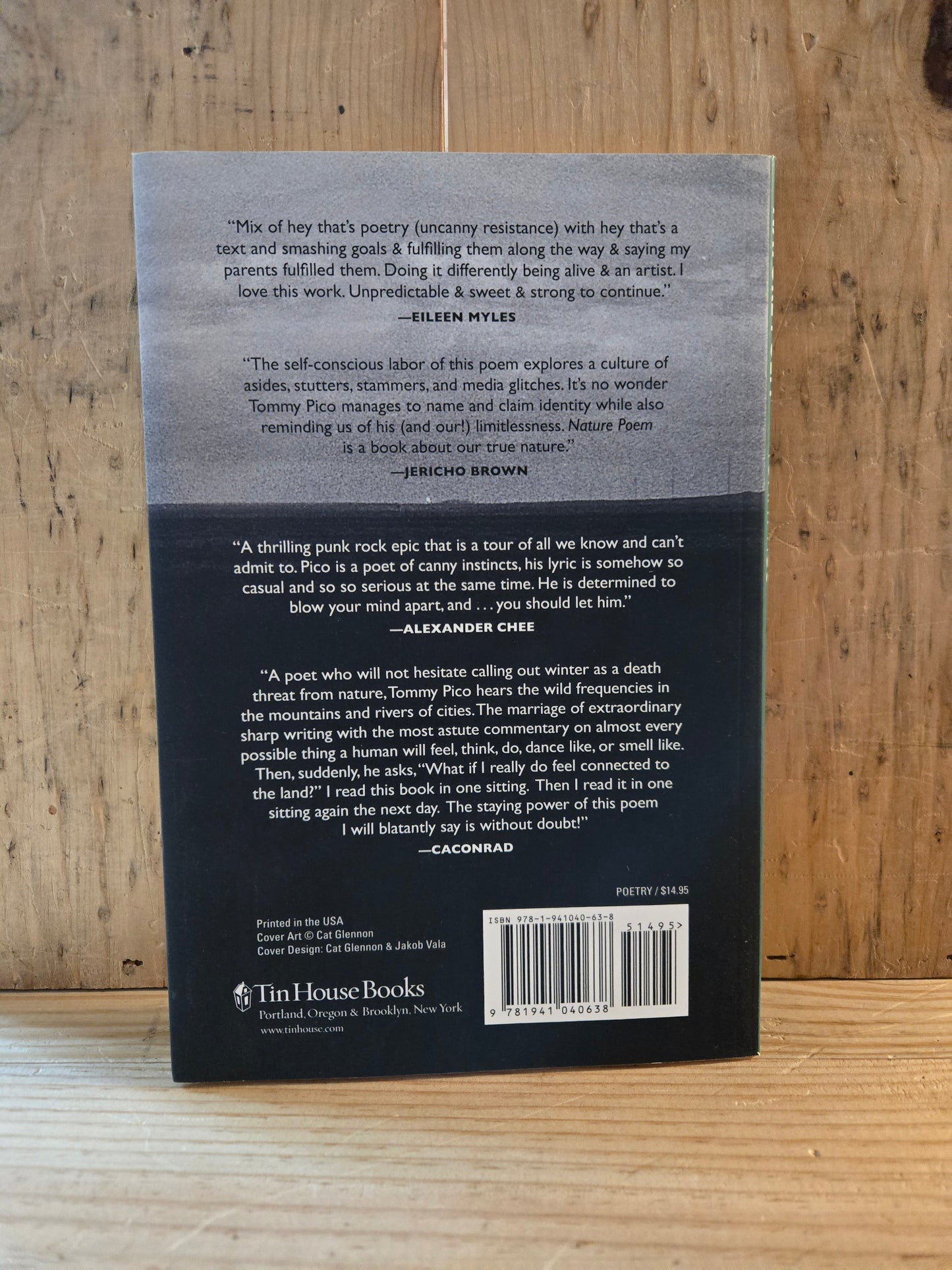 Nature Poem // Tommy Pico // 2017 // Paperback Poetry