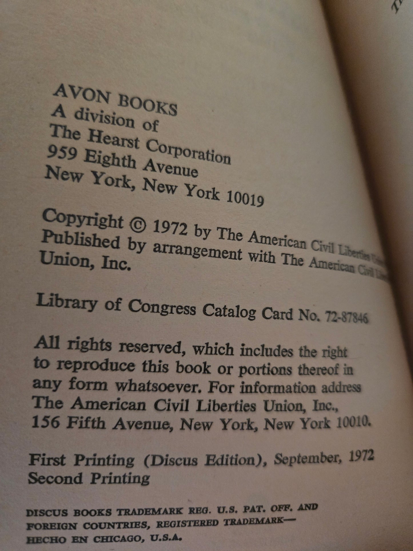Camp Concentration // Thomas M. Disch // 2nd Printing 1972 // Vintage Paperback Sci-fi