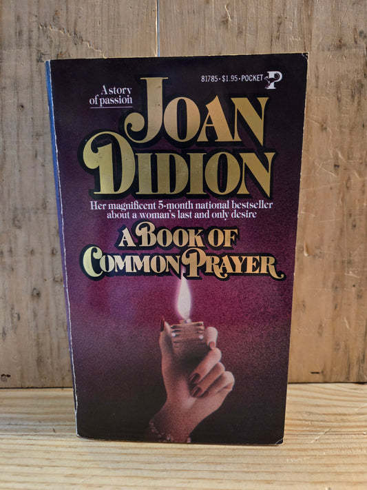 A Book of Common Prayer // Joan Didion // 2nd Printing 1978 // Vintage Paperback