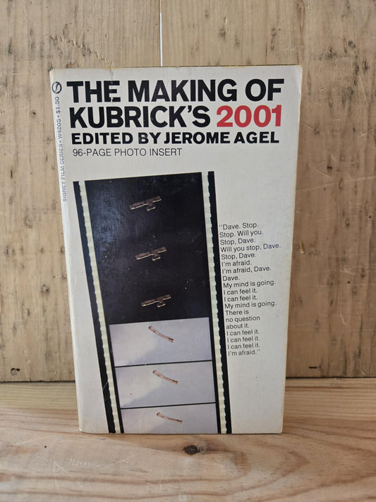 The Making of Kubrick's 2001 // Edited by Jerome Agel // 1970 // Vintage Paperback Sci-fi Movie Production