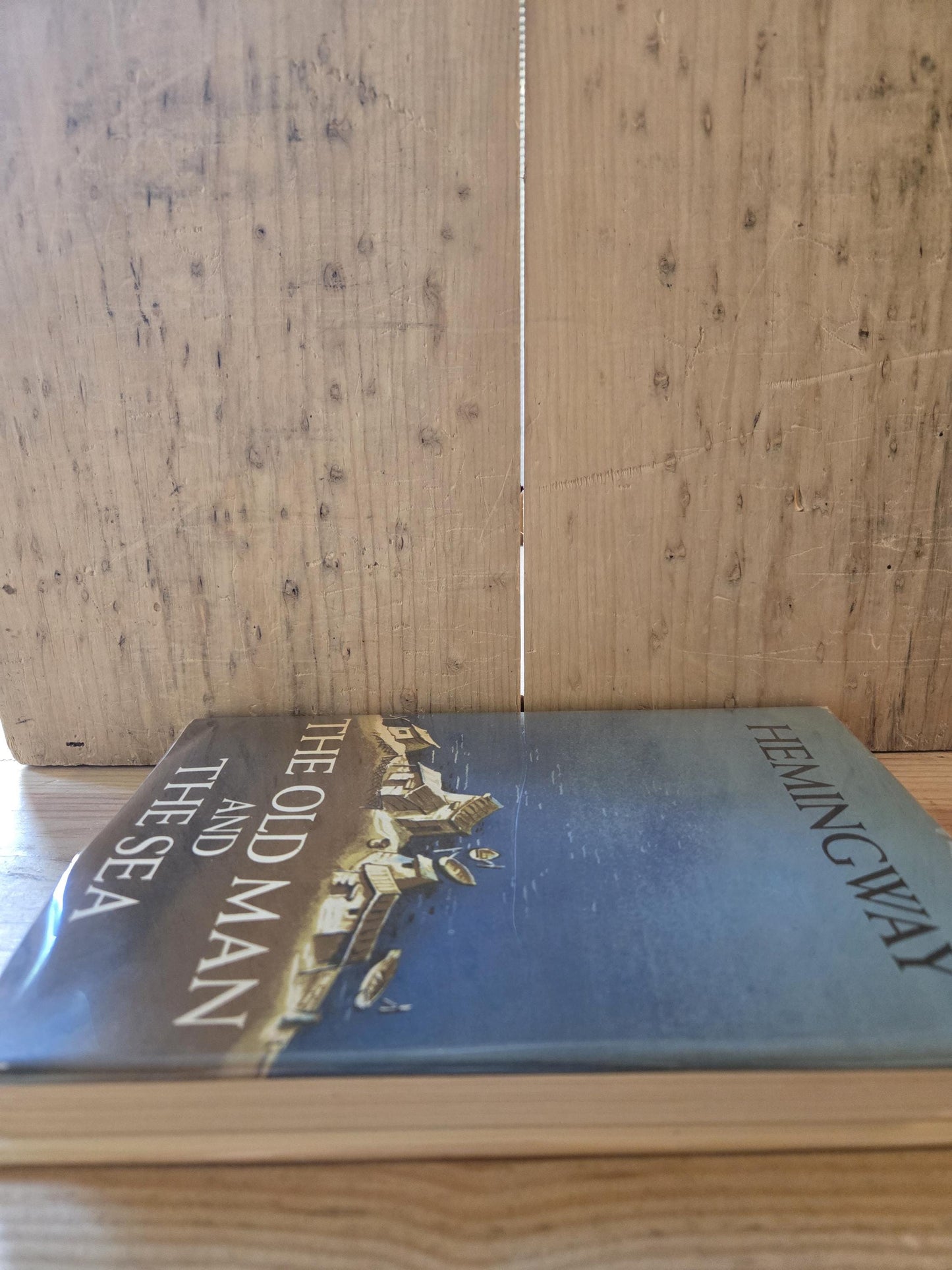 The Old Man and the Sea // Ernest Hemingway // 1st Edition Later Printing 1950s // Vintage Hardcover