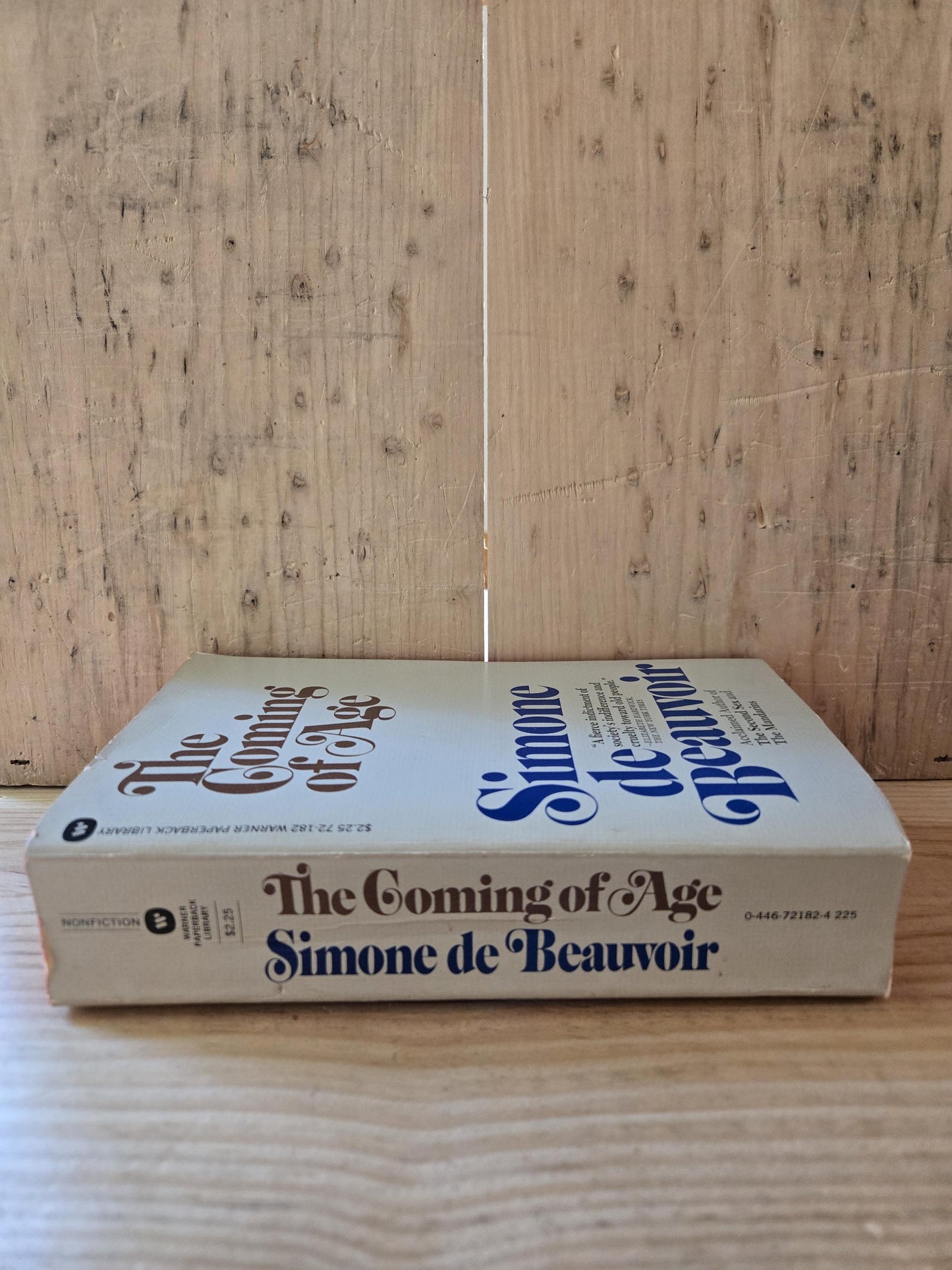 The Coming of Age // Simone de Beauvoir // 1973 // Vintage Paperback