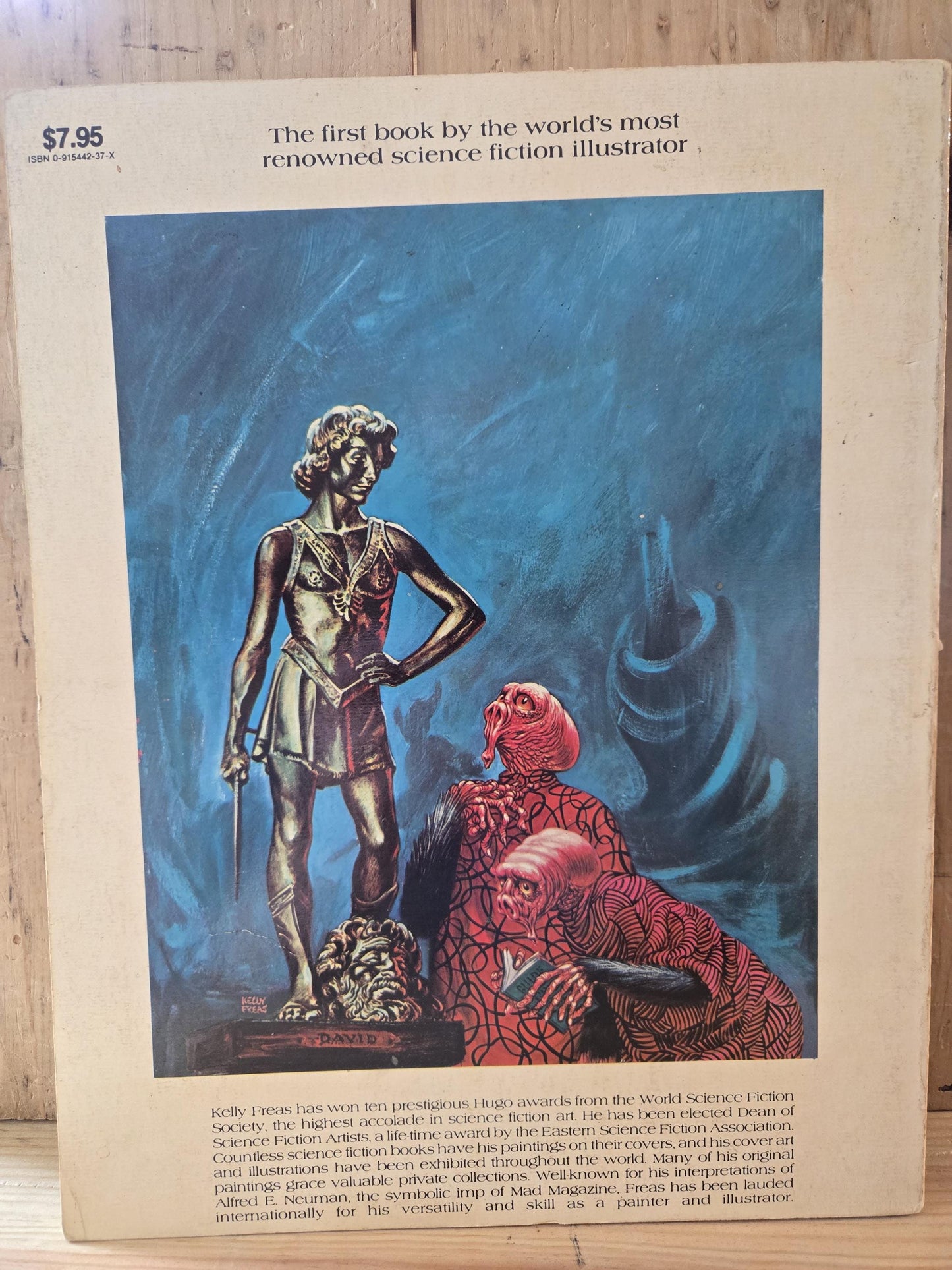 The Art of Science Fiction // Frank Kelly Freas // 2nd Printing 1978 // Vintage Paperback Sci-fi Art