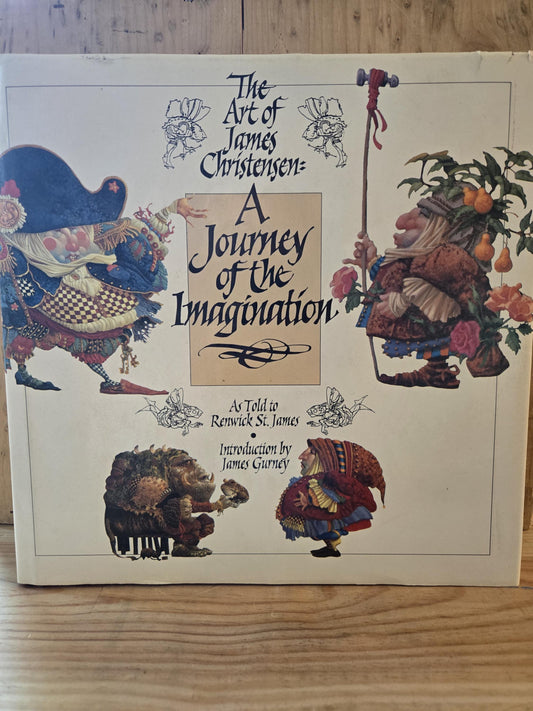 The Art of James Christensen: A Journey of the Imagination // 1st Edition 1st Printing 1994 // Vintage Hardcover