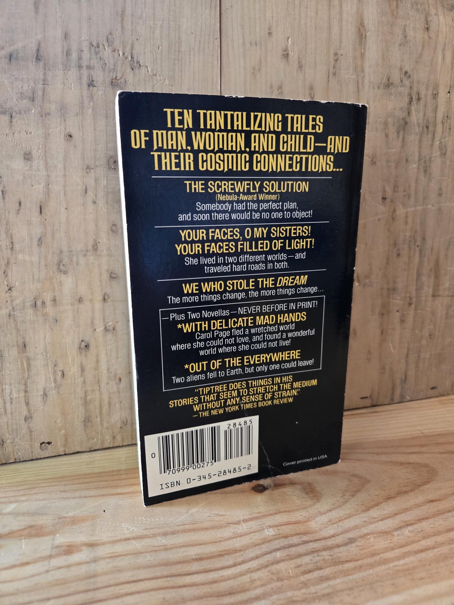 Out of The Everywhere, and Other Extraordinary Visions // James Tiptree Jr. // 1981 // Vintage Paperback Sci-fi