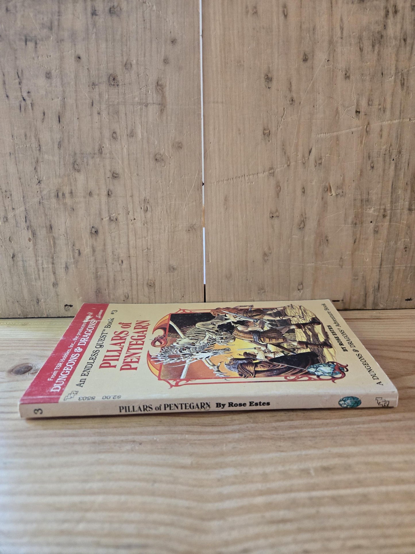 Dungeons & Dragons: An Endless Quest Book #3 Pillars of Pentegarn // Rose Estes // 1983 // Vintage Paperback Fantasy CYOA