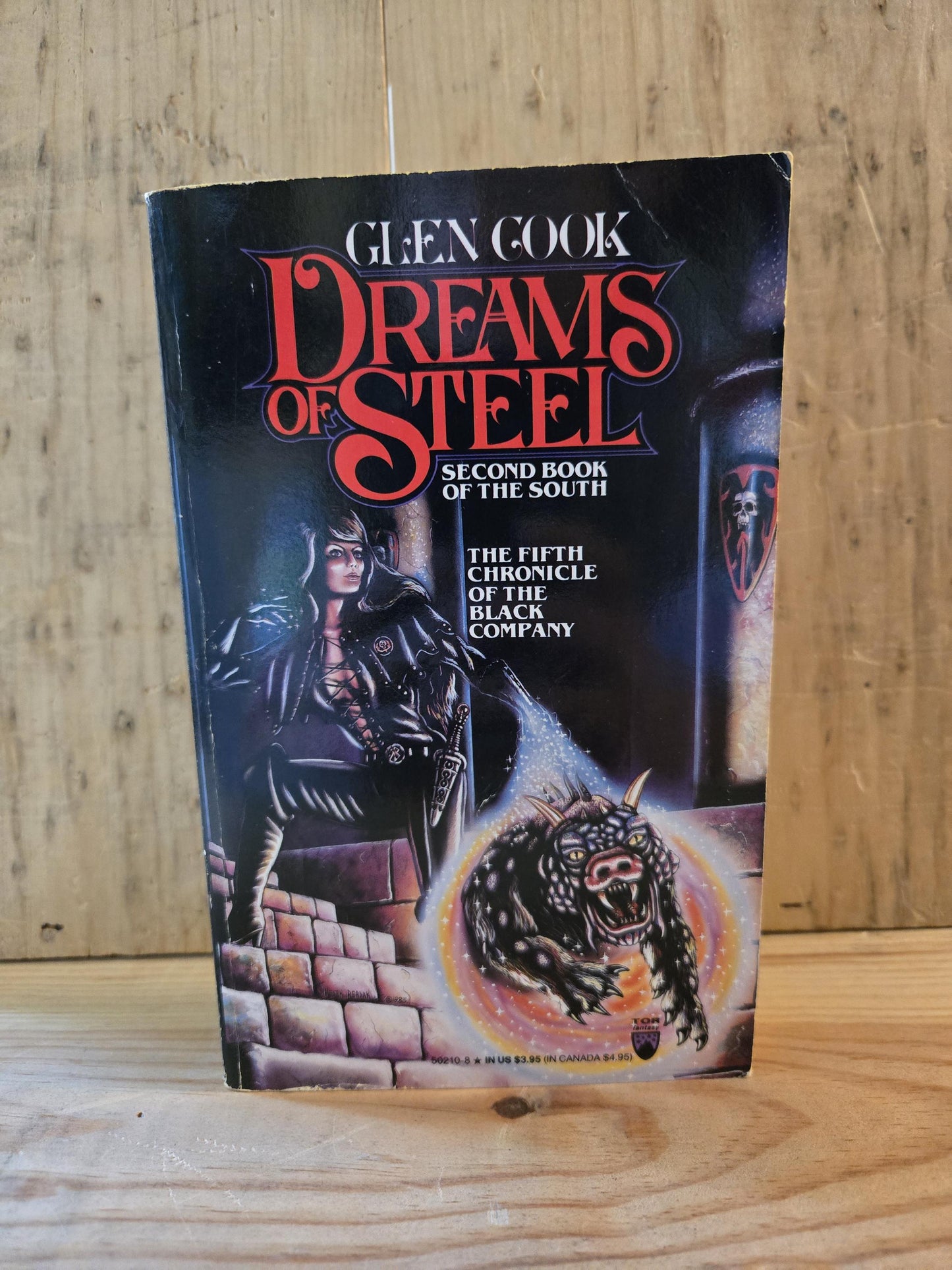 Dreams of Steel: Book #5 in The Black Company // Glen Cook // 1990 // Vintage Paperback Fantasy