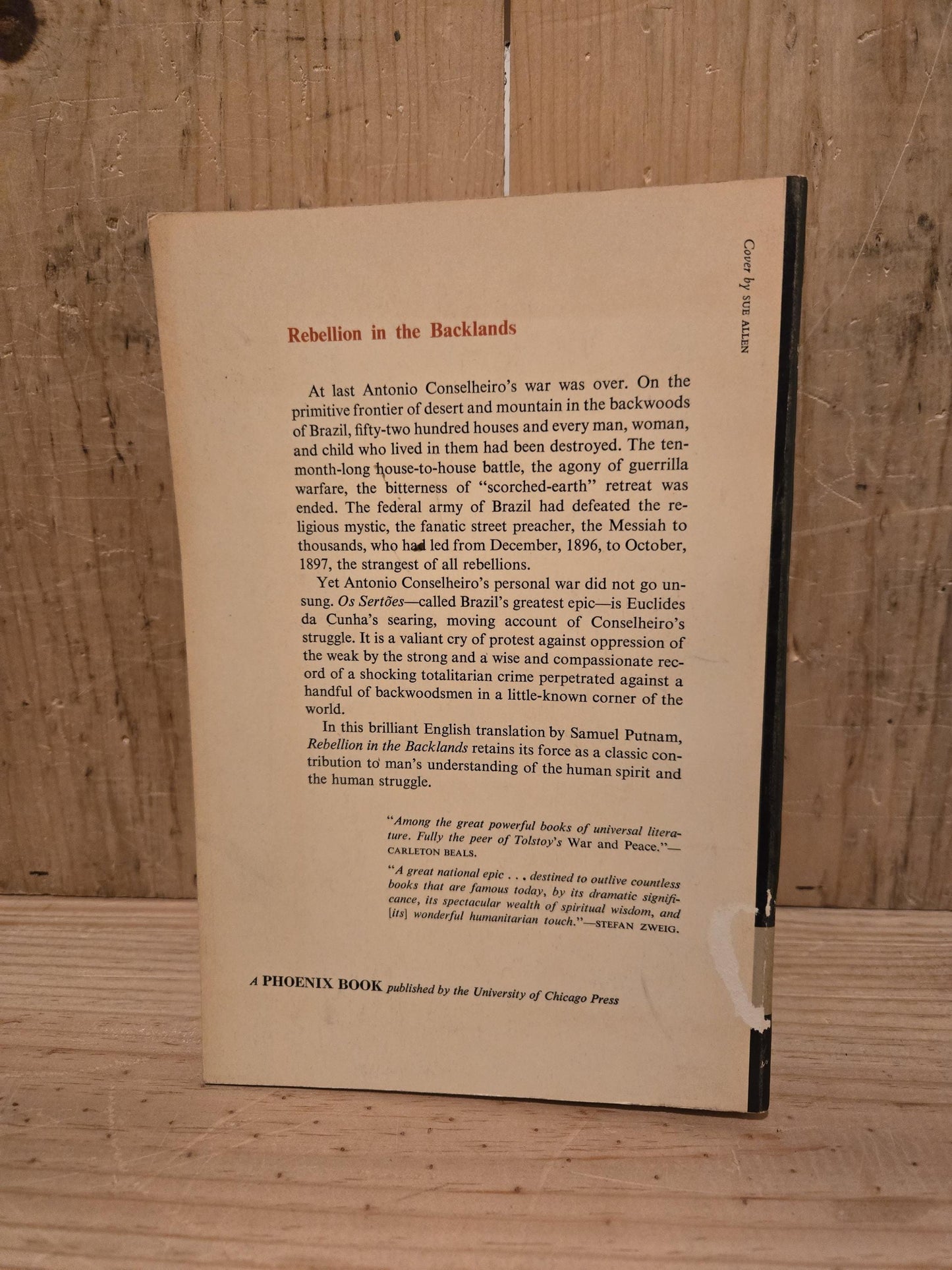 Rebellion in the Badlands (Os Sertões) // Euclides da Cunha // 1957 // Vintage Paperback