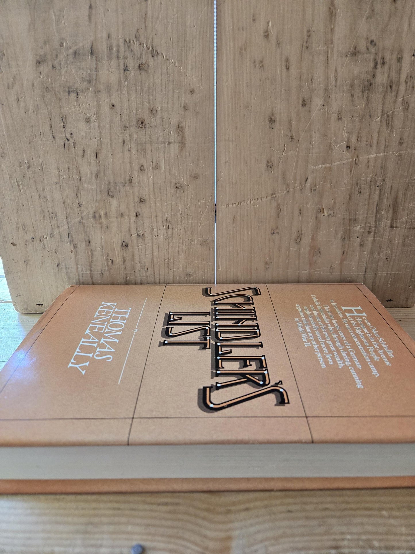 Schindler's List // Thomas Keneally // 1st U.S. Edition 4th Printing 1982 // Vintage Hardcover WWII