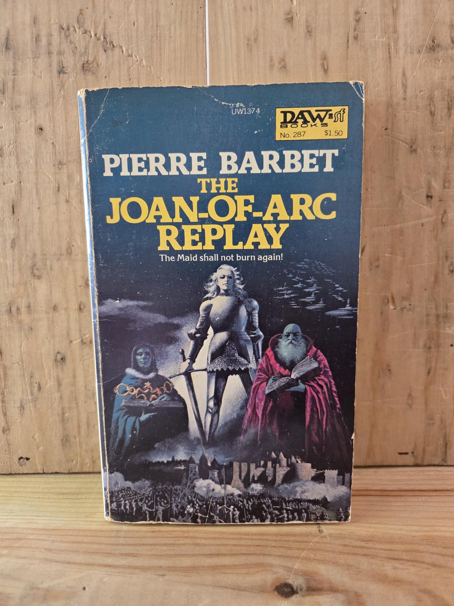 The Joan-of-Arc Replay // Pierre Barbet // 1978 // Vintage Paperback Sci-fi