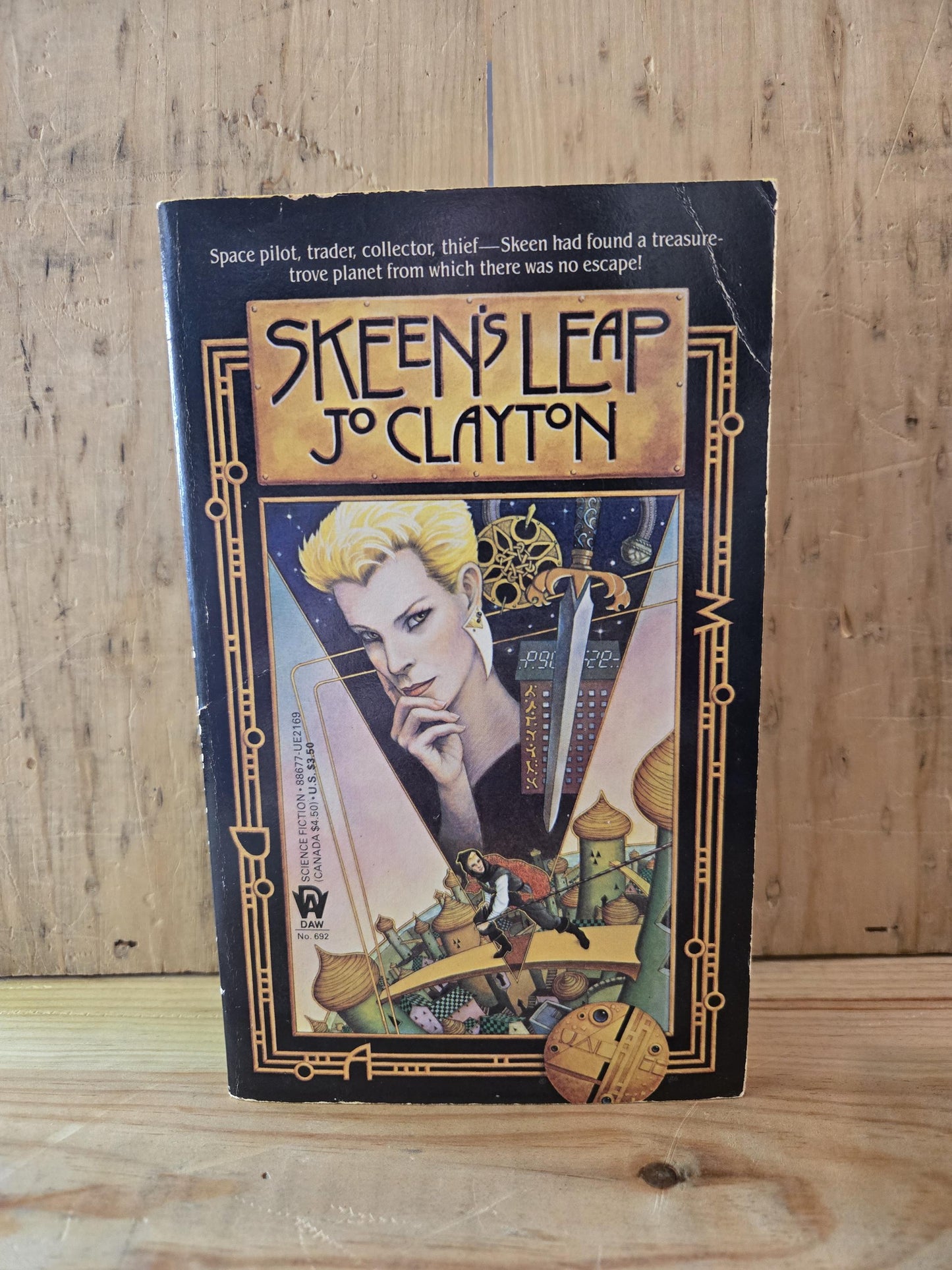Skeen Trilogy (3 Book Lot) // Jo Clayton // 1980s // Vintage Paperback Sci-fi Fantasy