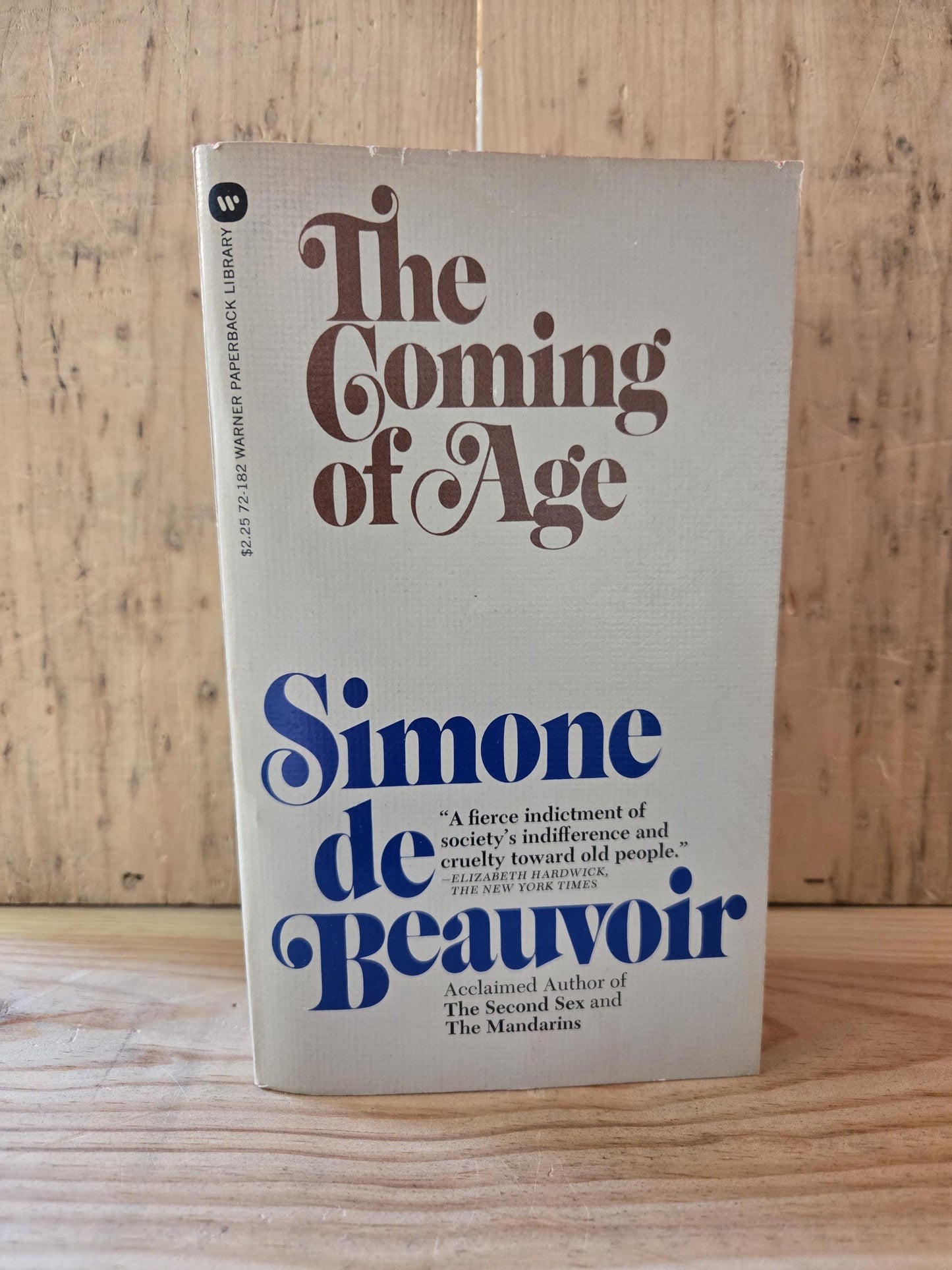 The Coming of Age // Simone de Beauvoir // 1973 // Vintage Paperback