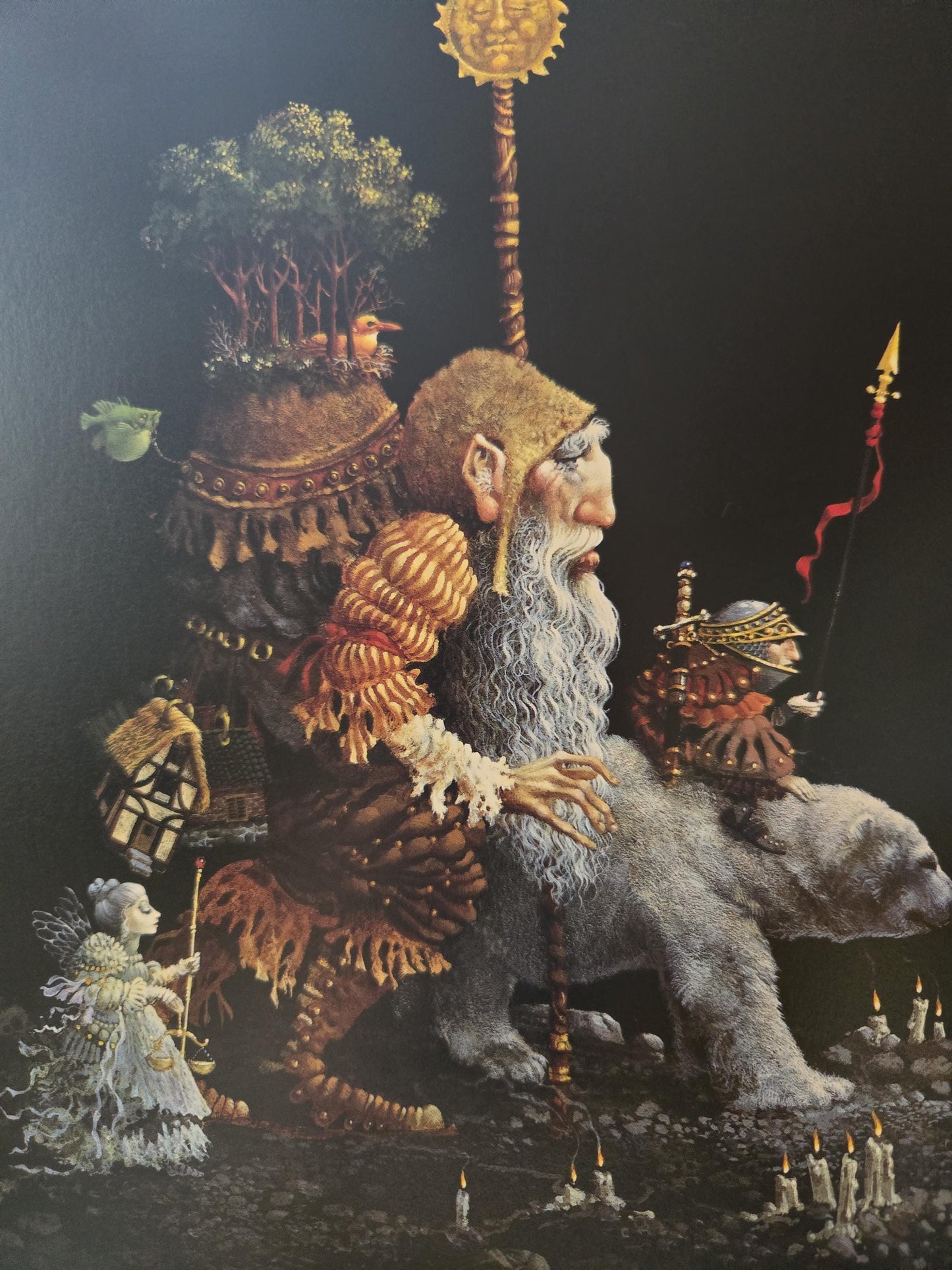 The Art of James Christensen: A Journey of the Imagination // 1st Edition 1st Printing 1994 // Vintage Hardcover
