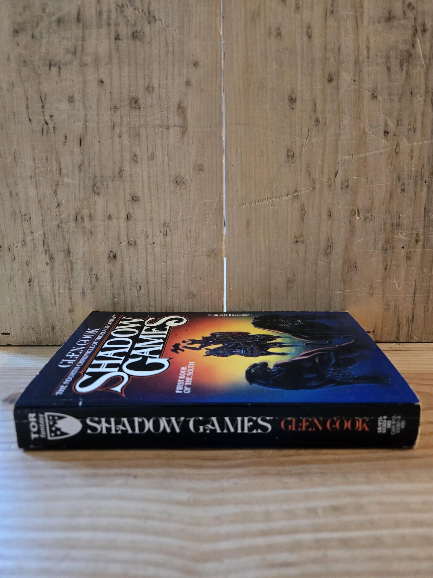 Shadow Games: Book #4 in The Black Company // Glen Cook // 1989 // Vintage Paperback Fantasy