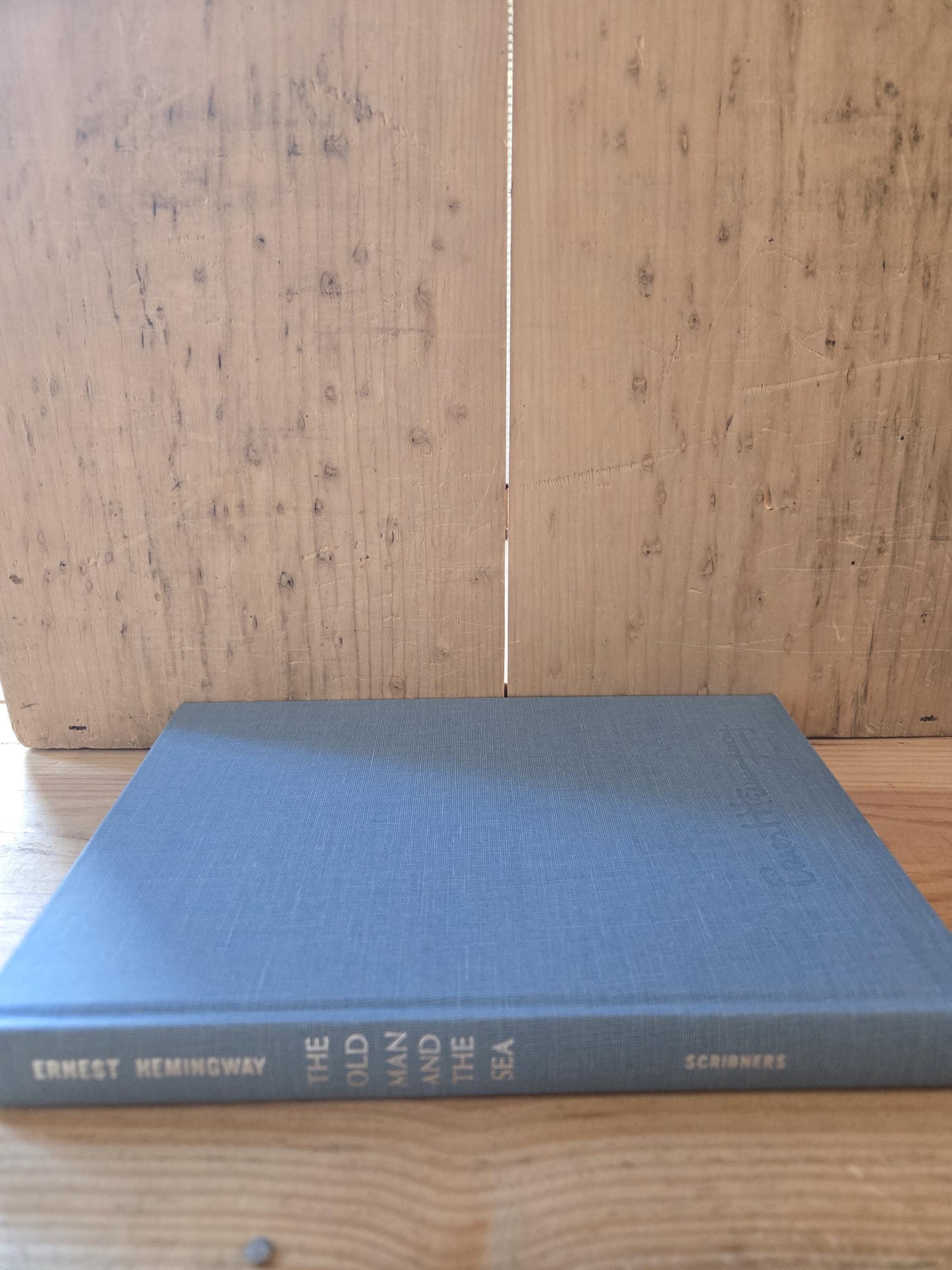 The Old Man and the Sea // Ernest Hemingway // 1st Edition Later Printing 1950s // Vintage Hardcover