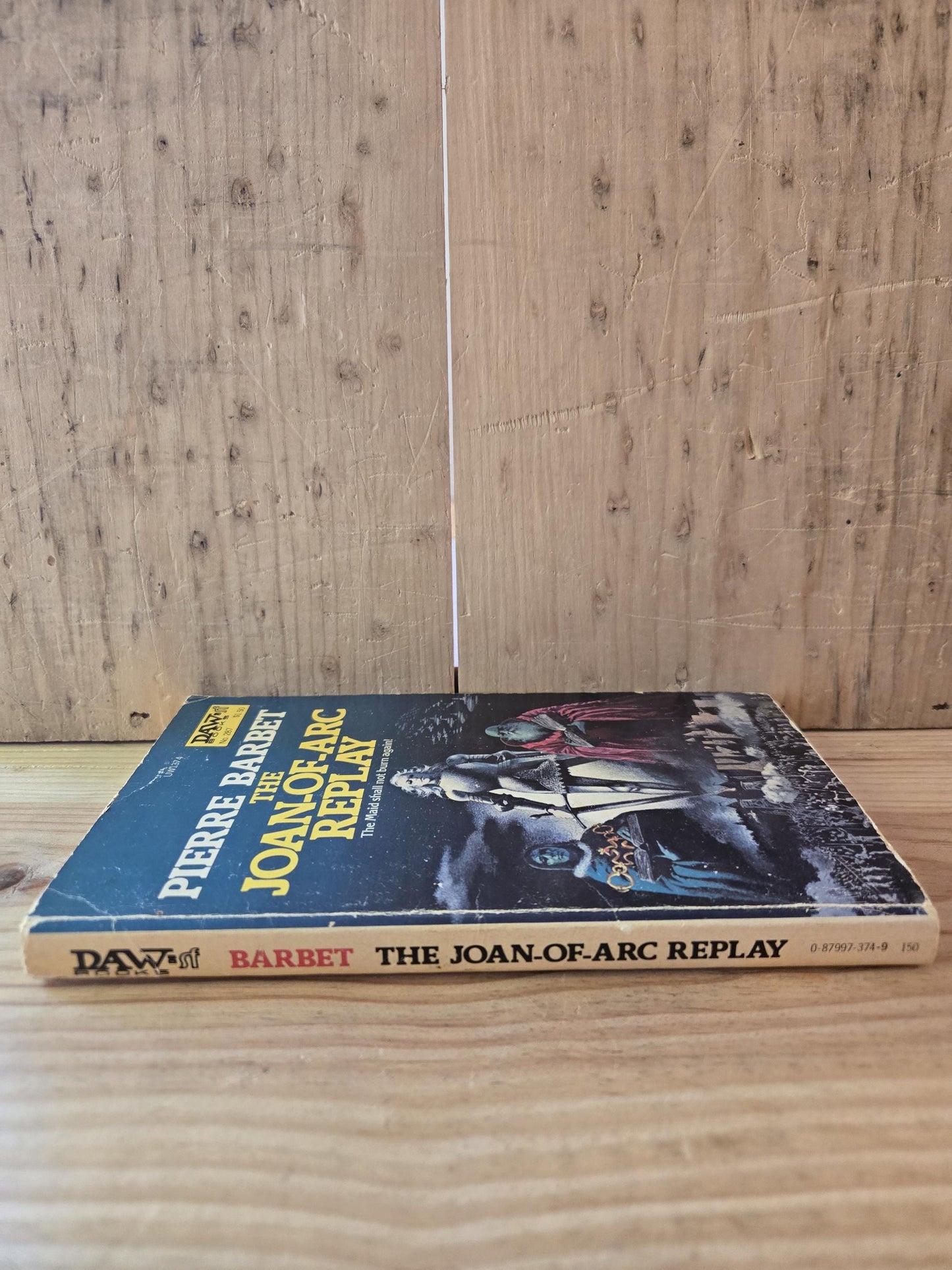 The Joan-of-Arc Replay // Pierre Barbet // 1978 // Vintage Paperback Sci-fi