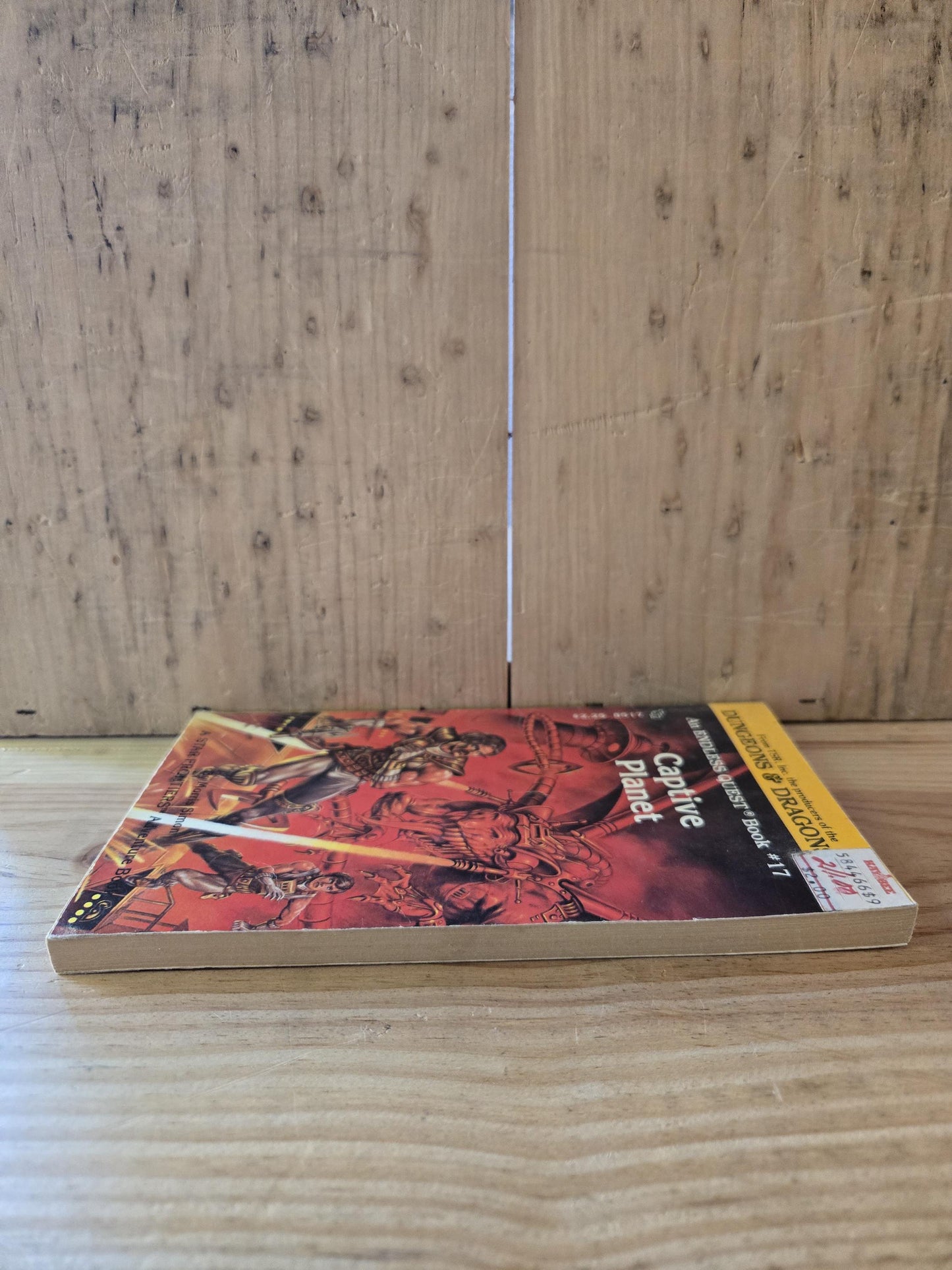 Dungeons & Dragons: An Endless Quest Book #17 Captive Planet // Morris Simon // 1984 // Vintage Paperback Fantasy CYOA