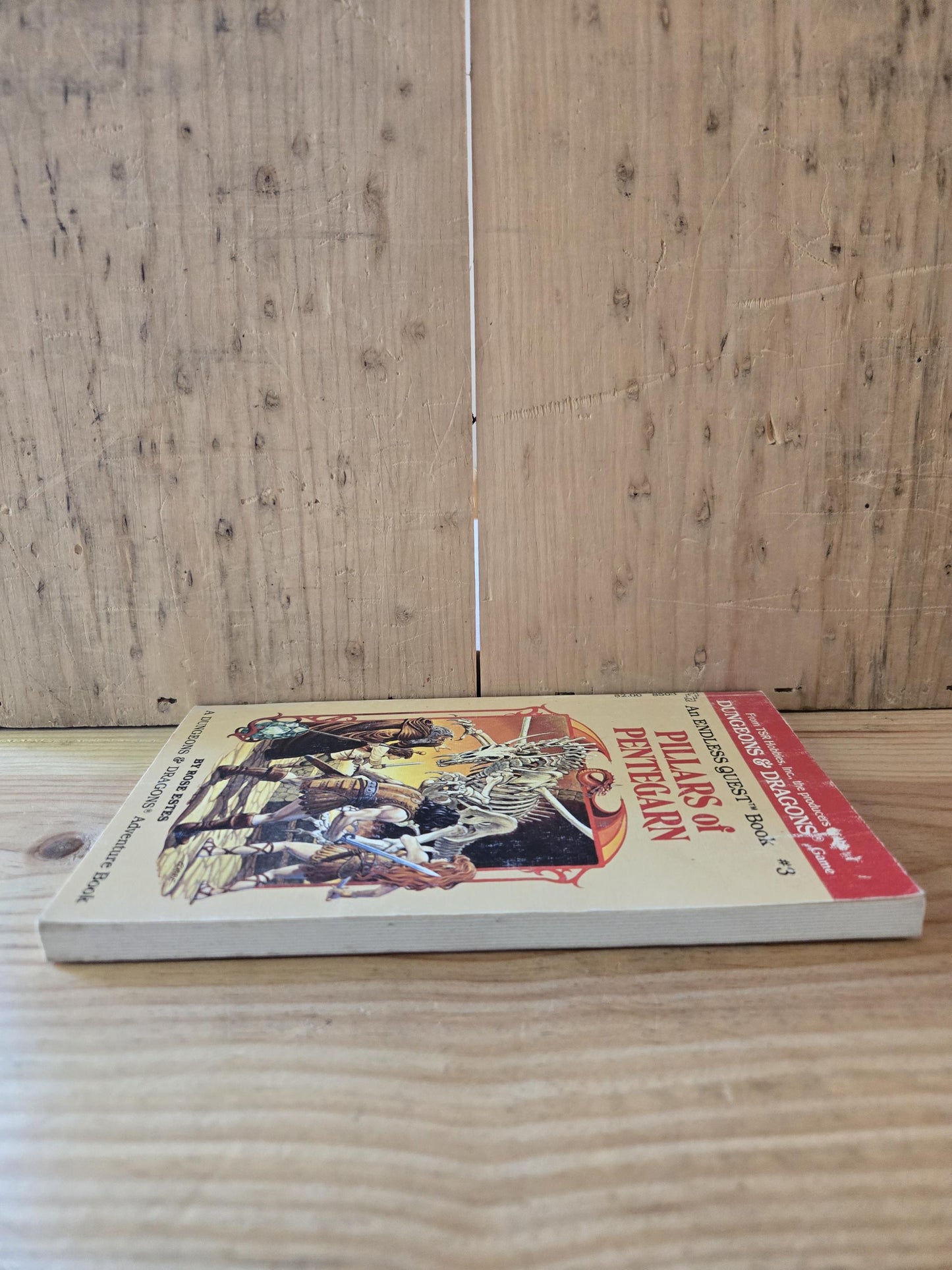 Dungeons & Dragons: An Endless Quest Book #3 Pillars of Pentegarn // Rose Estes // 1983 // Vintage Paperback Fantasy CYOA