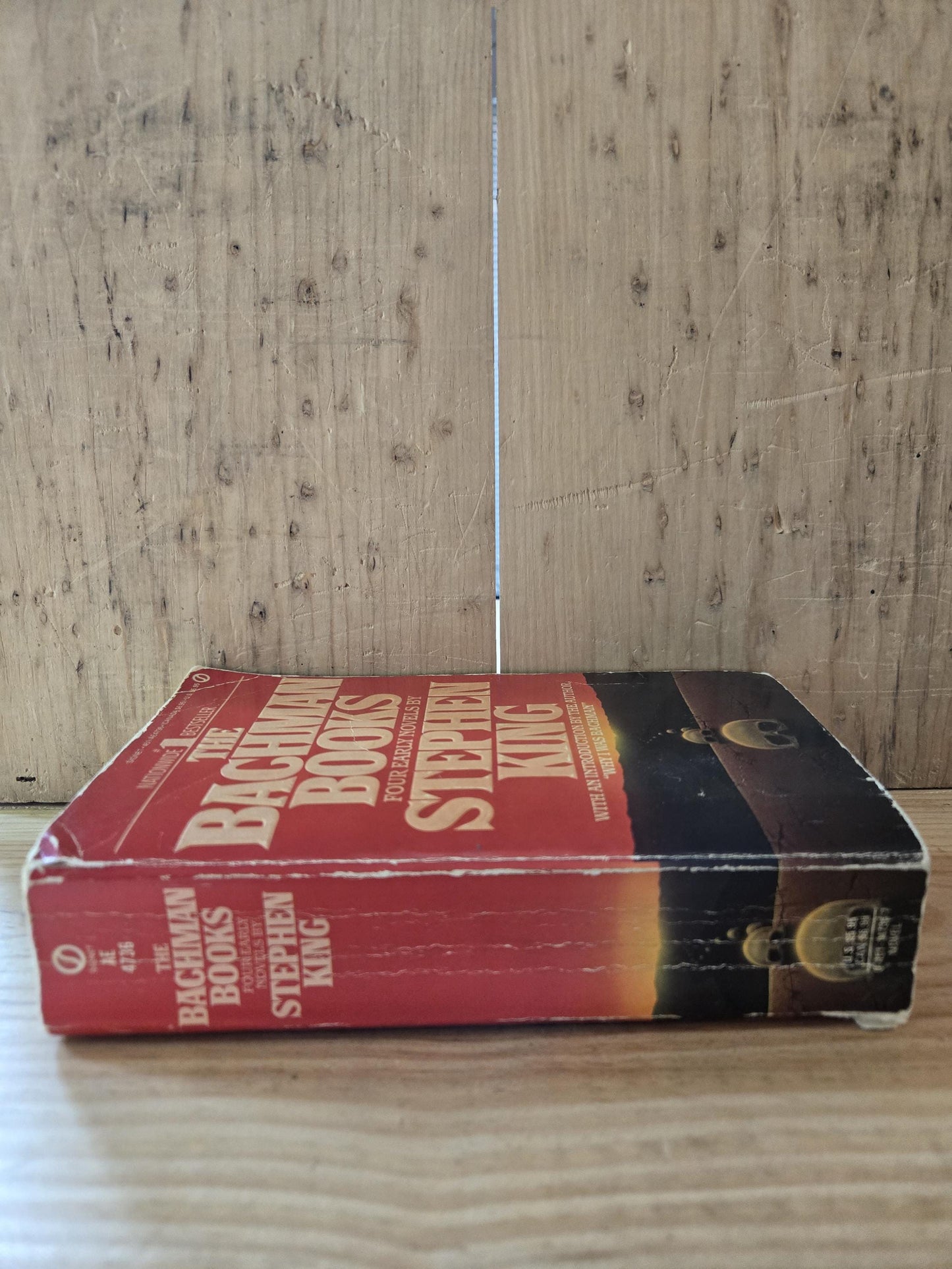 RARE OOP The Bachman Books // Stephen King // 1986 1st Printing Signet // Vintage Paperback Horror