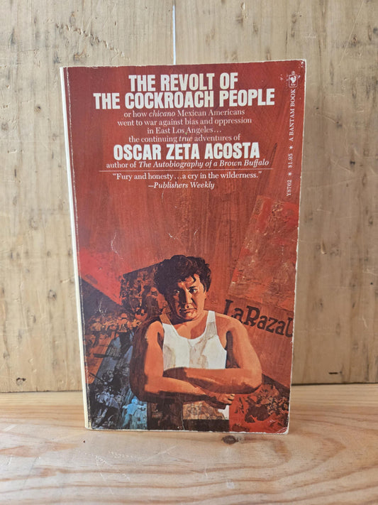 The Revolt of the Cockroach People // Oscar Zeta Acosta // 1974 // Vintage Paperback