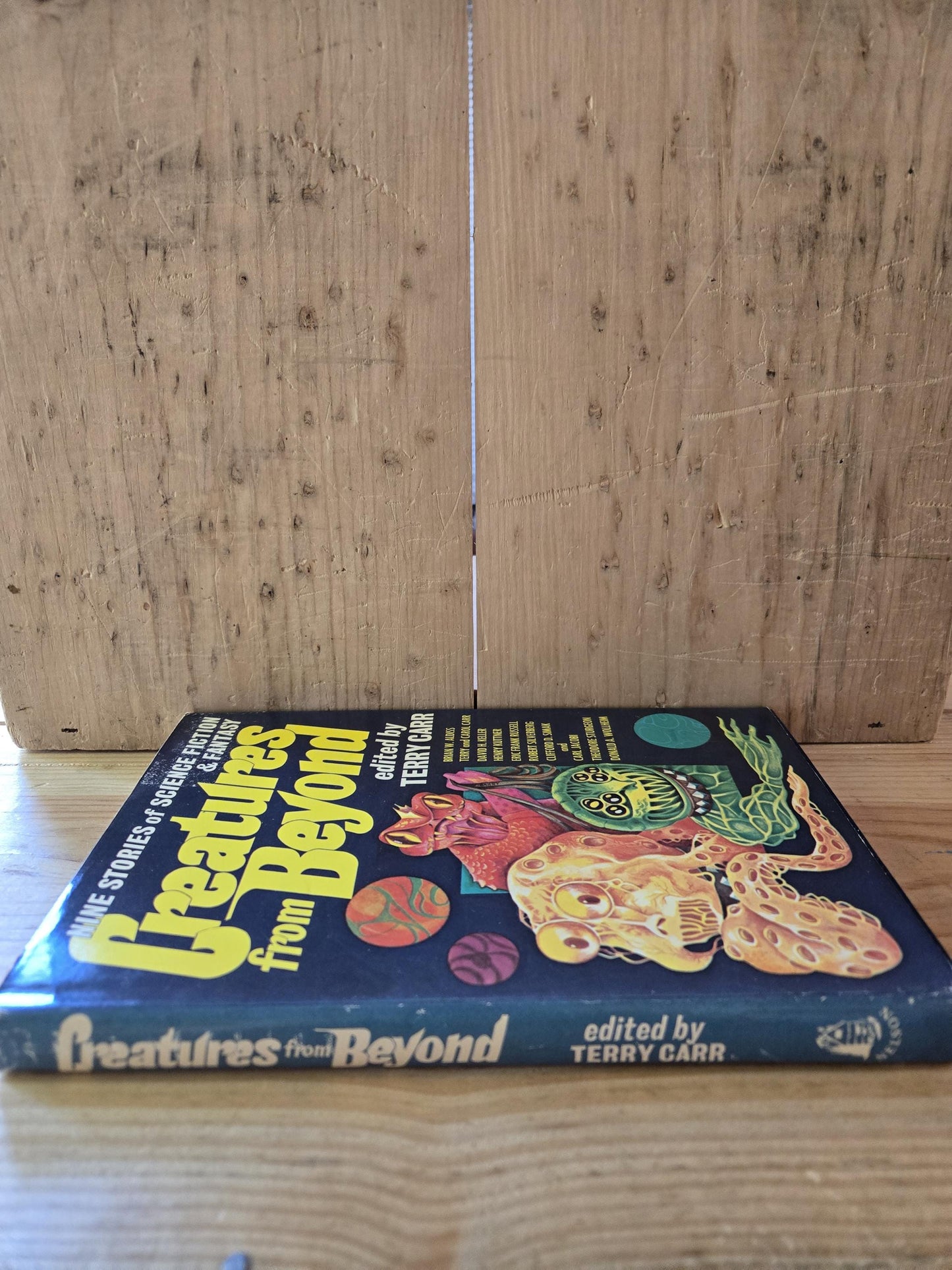 Creatures from Beyond // Edited by Terry Carr // Book Club Edition 1975 // Vintage Hardcover Sci-fi Fantasy