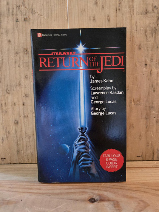 Star Wars: Return of the Jedi // James Kahn // 1983 // Vintage Paperback Sci-fi Movie Tie-in Novelization