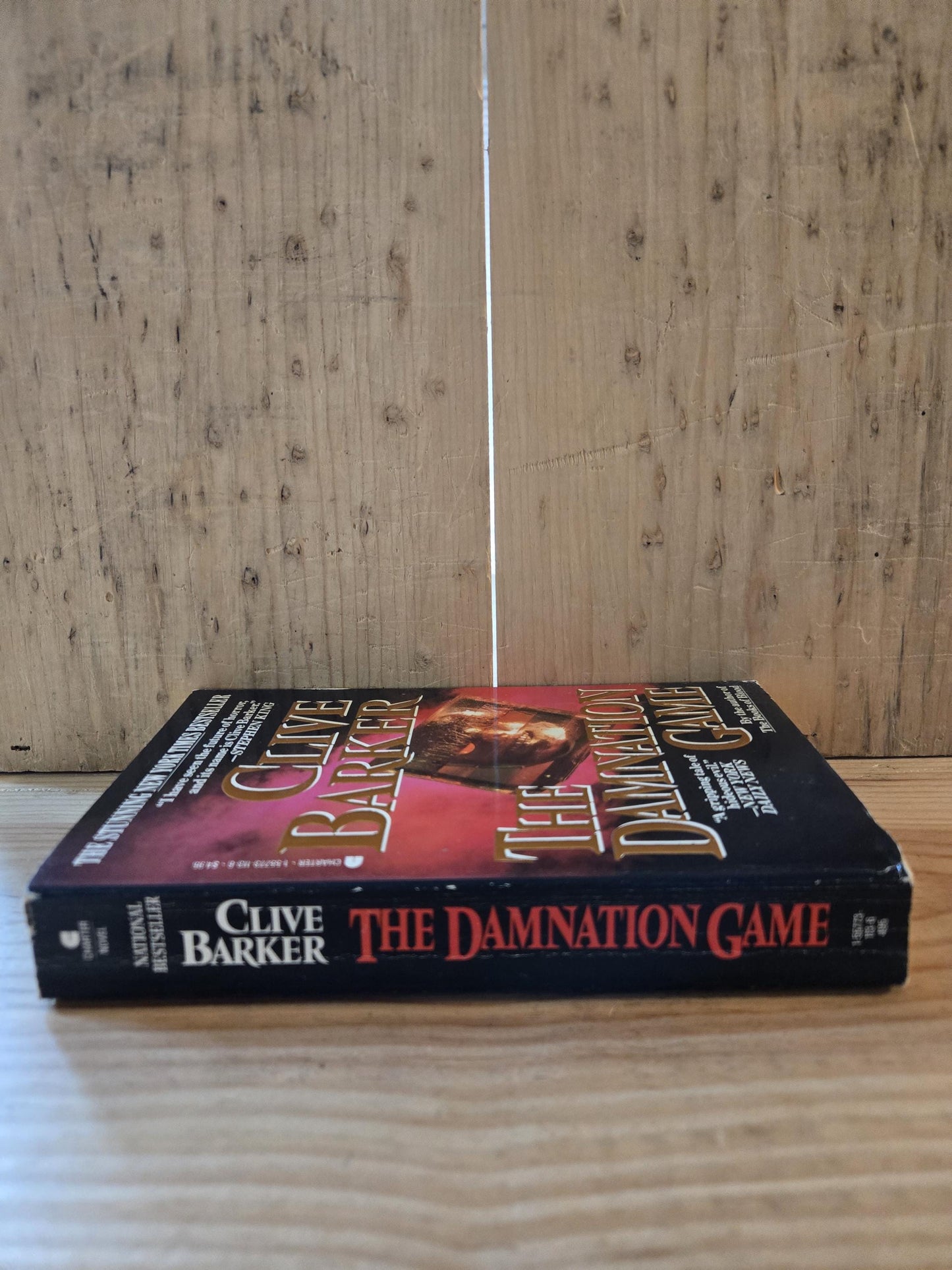 The Damnation Game // Clive Barker // 1988 // Vintage Paperback Horror Thriller