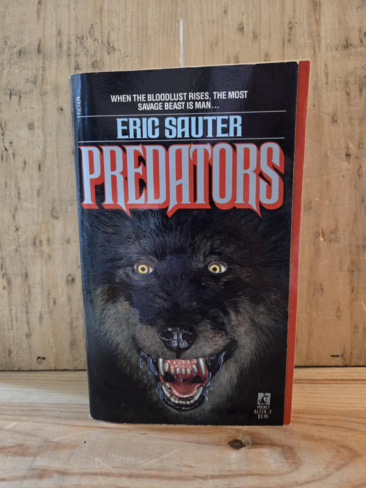Predators // Eric Sauter // 1987 // Vintage Paperback Horror