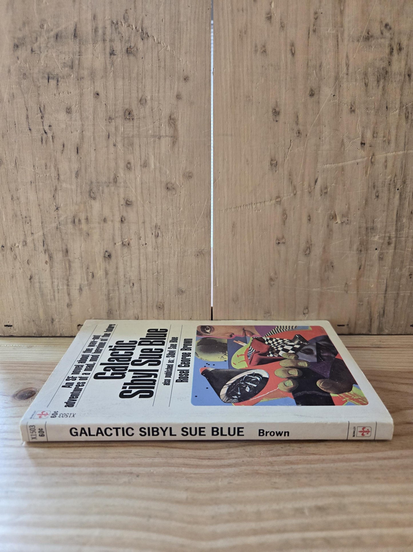 Galactic Sibyl Sue Blue // Rosel George Brown // 1968 // Vintage Paperback Sci-fi