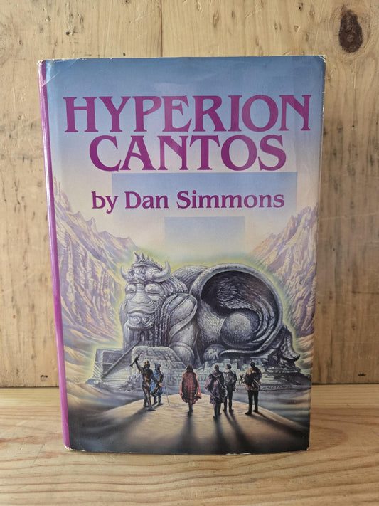 Hyperion Cantos // Dan Simmons // 1990 // Vintage Hardcover Sci-fi