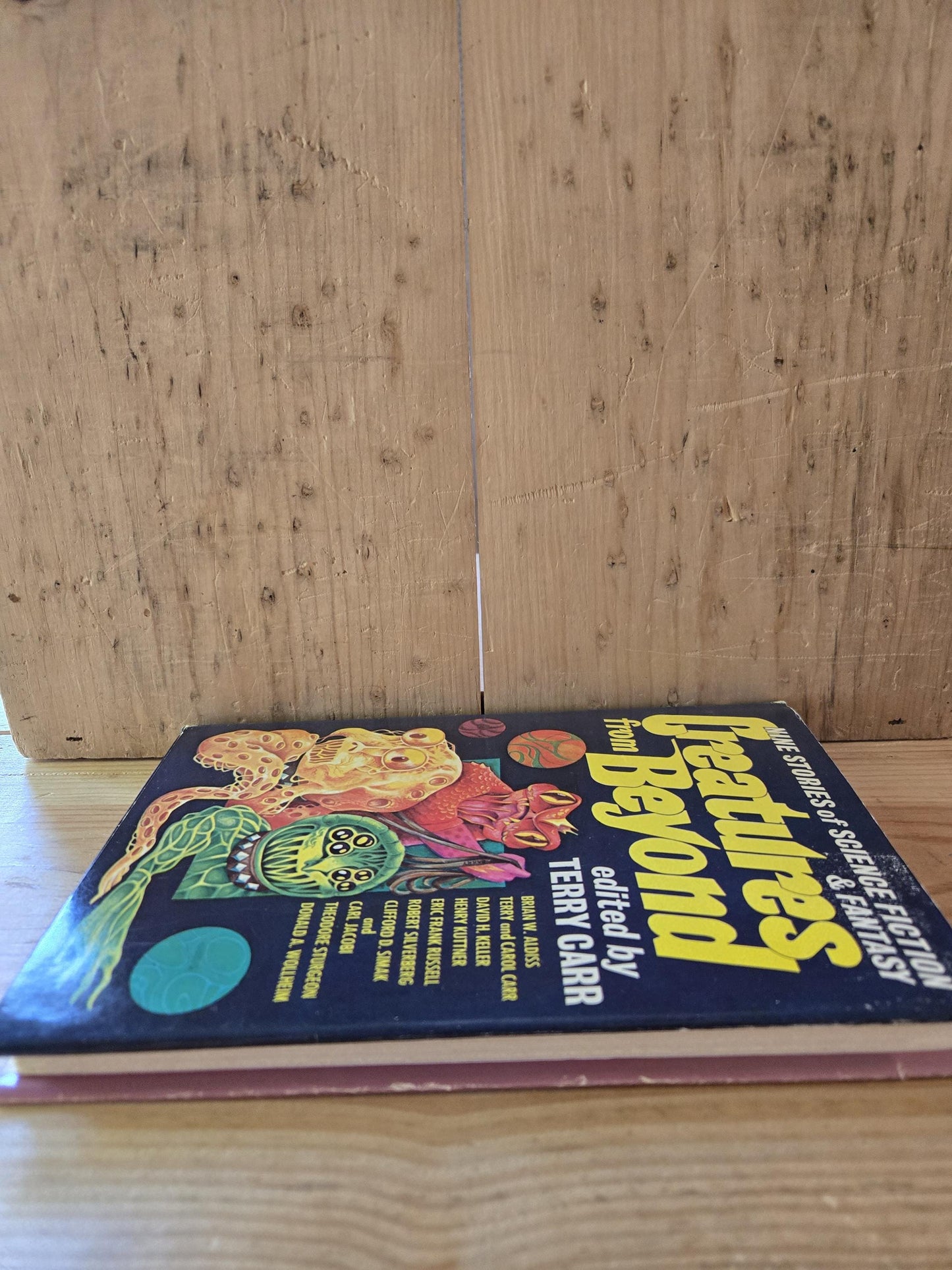 Creatures from Beyond // Edited by Terry Carr // Book Club Edition 1975 // Vintage Hardcover Sci-fi Fantasy