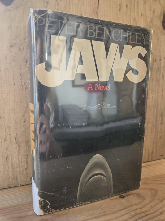Jaws // Peter Benchley // 1974 // Vintage Hardcover Horror Thriller