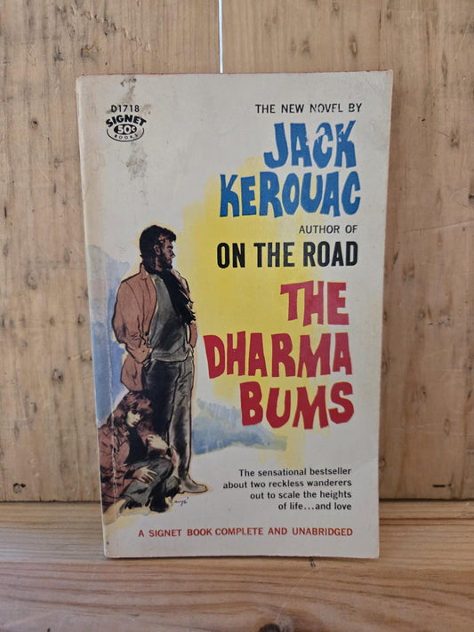 The Dharma Bums // Jack Kerouac // 1st Paperback Printing 1959 // Vintage Paperback Beat Generation