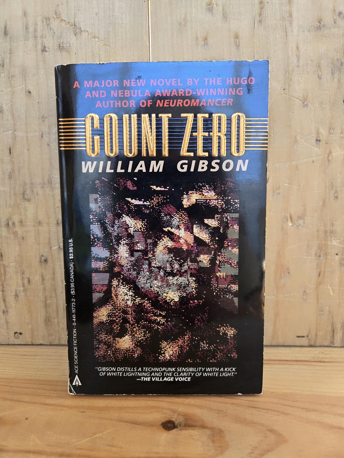 Count Zero // William Gibson // 1987 // Vintage Paperback Cyberpunk Sci-fi