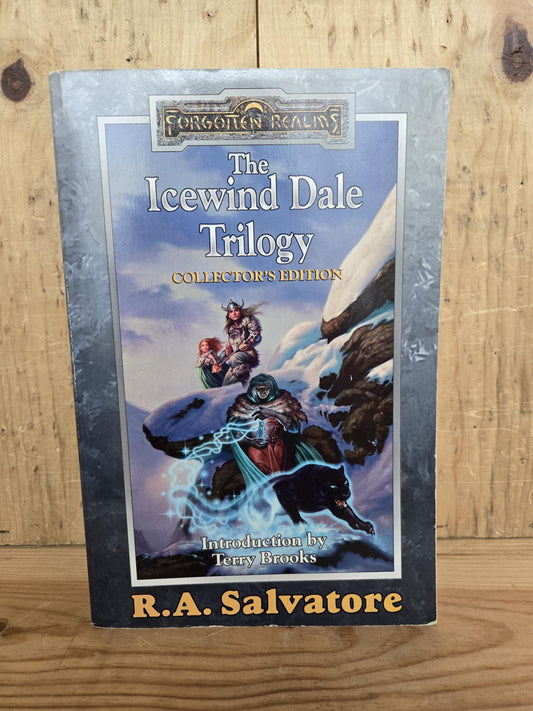 The Icewind Dale Trilogy: Collector's Edition // R.A. Salvatore // 1st Paperback Printing 2001 // Vintage Forgotten Realms Fantasy