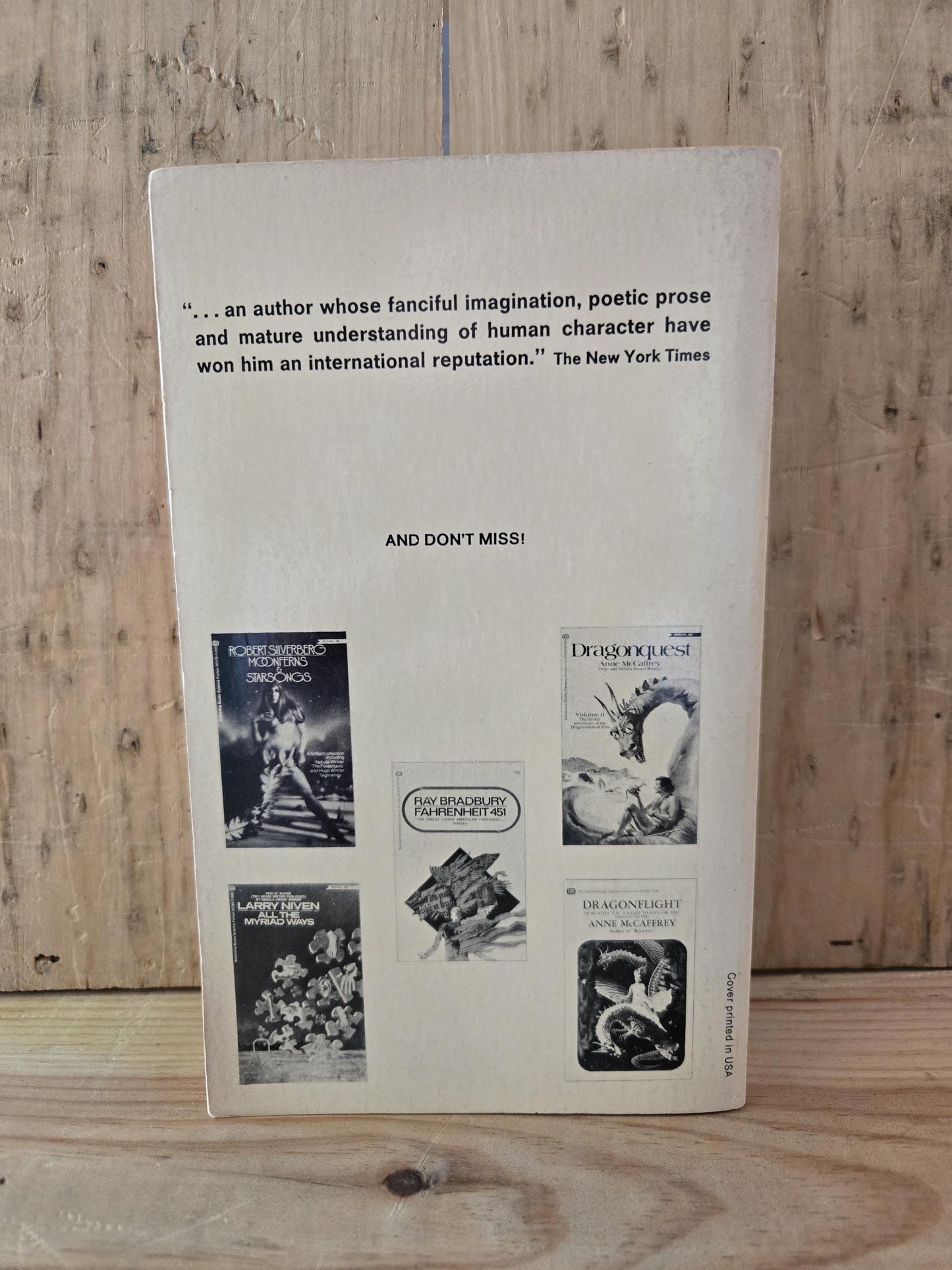 The October Country // Ray Bradbury // 1971 // Vintage Paperback Fantasy Horror