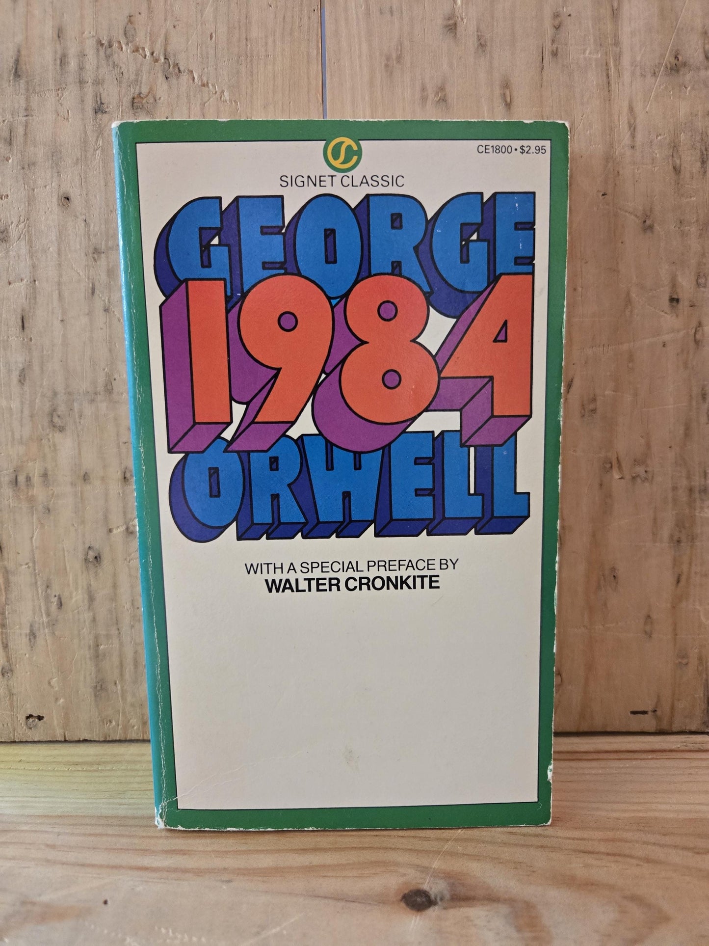 1984 // George Orwell // Signet 65th Printing 1983 // Vintage Paperback Dystopian