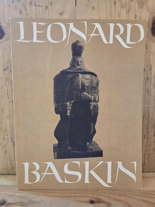 Leonard Baskin - National Collection of Fine Arts // 1970 // Vintage Art Exhibit Book Guide