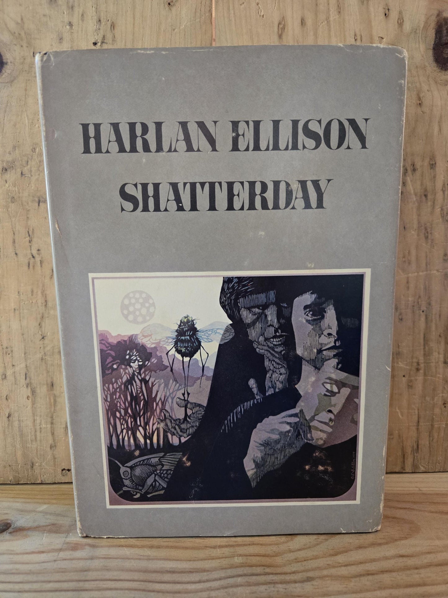 Shatterday // Harlan Ellison // Book Club Edition 1980 // Vintage Hardcover Sci-fi
