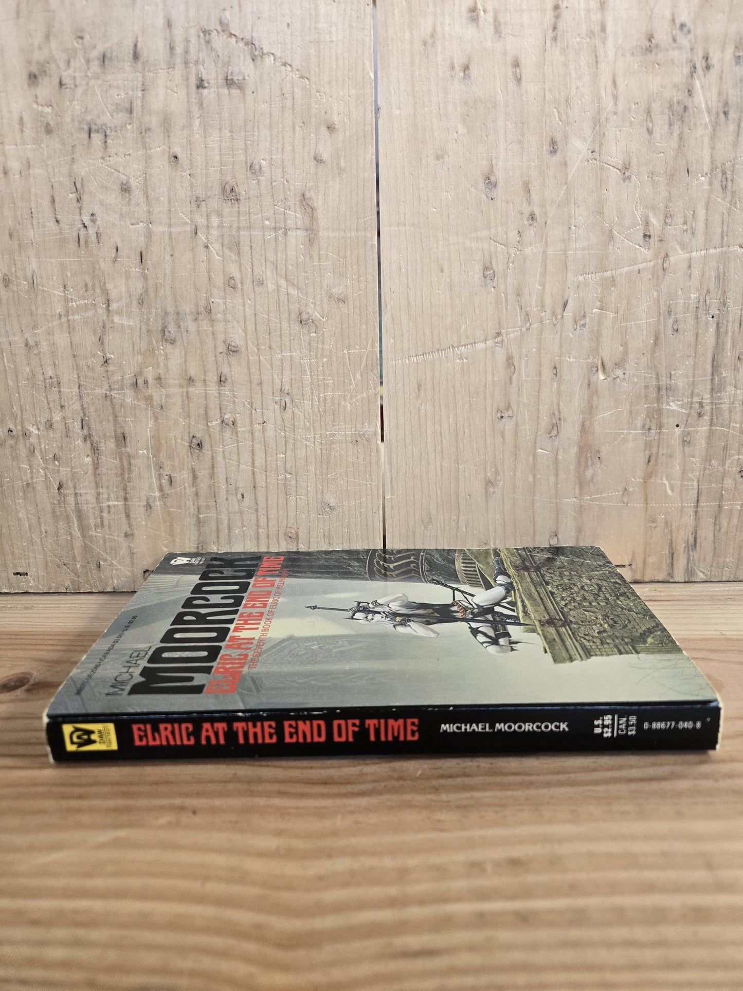 Elric at the End of Time (Book #7 in Elric of Melnibone) // Michael Moorcock // 1st DAW Printing 1985 // Vintage Paperback Fantasy