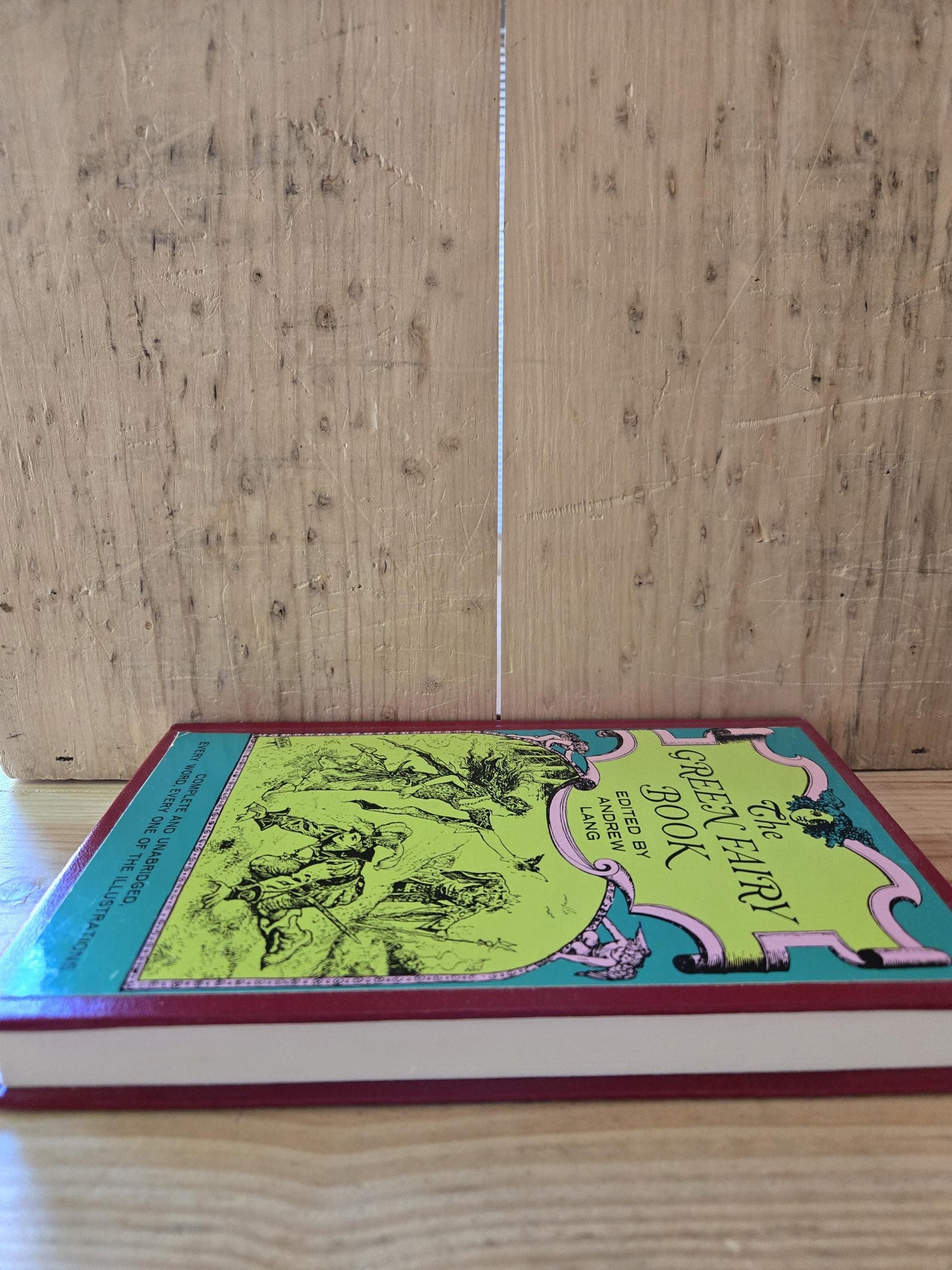 The Green Fairy Book // Edited by Andrew Lang // 1965 // Vintage Hardcover