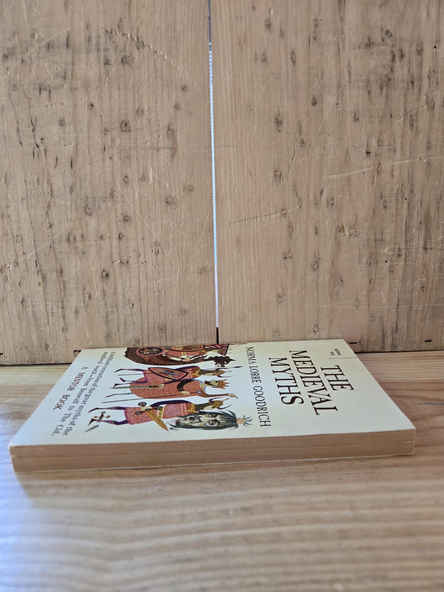 The Medieval Myths // Norma Lorre Goodrich // 1961 // Vintage Paperback Mythology Beowulf