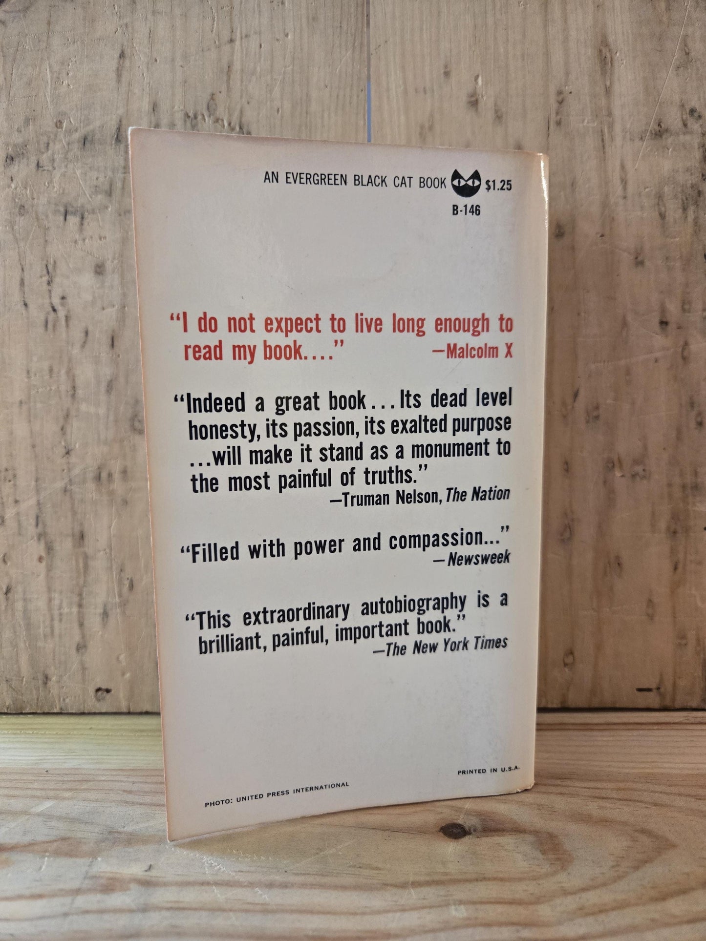 The Autobiography of Malcolm X // As Told by Alex Haley // 14th Printing 1966 // Vintage Paperback