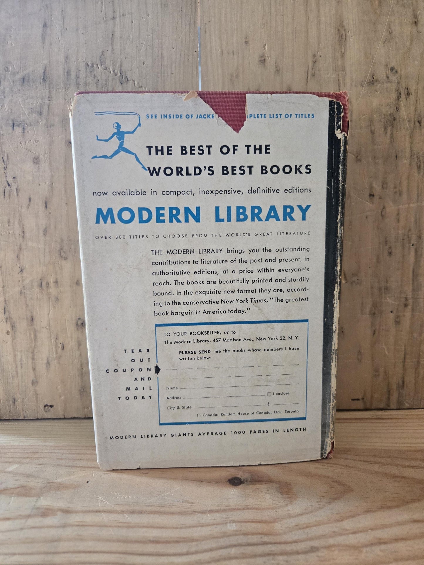 Brave New World // Aldous Huxley // Modern Library 1946 // Vintage Hardcover