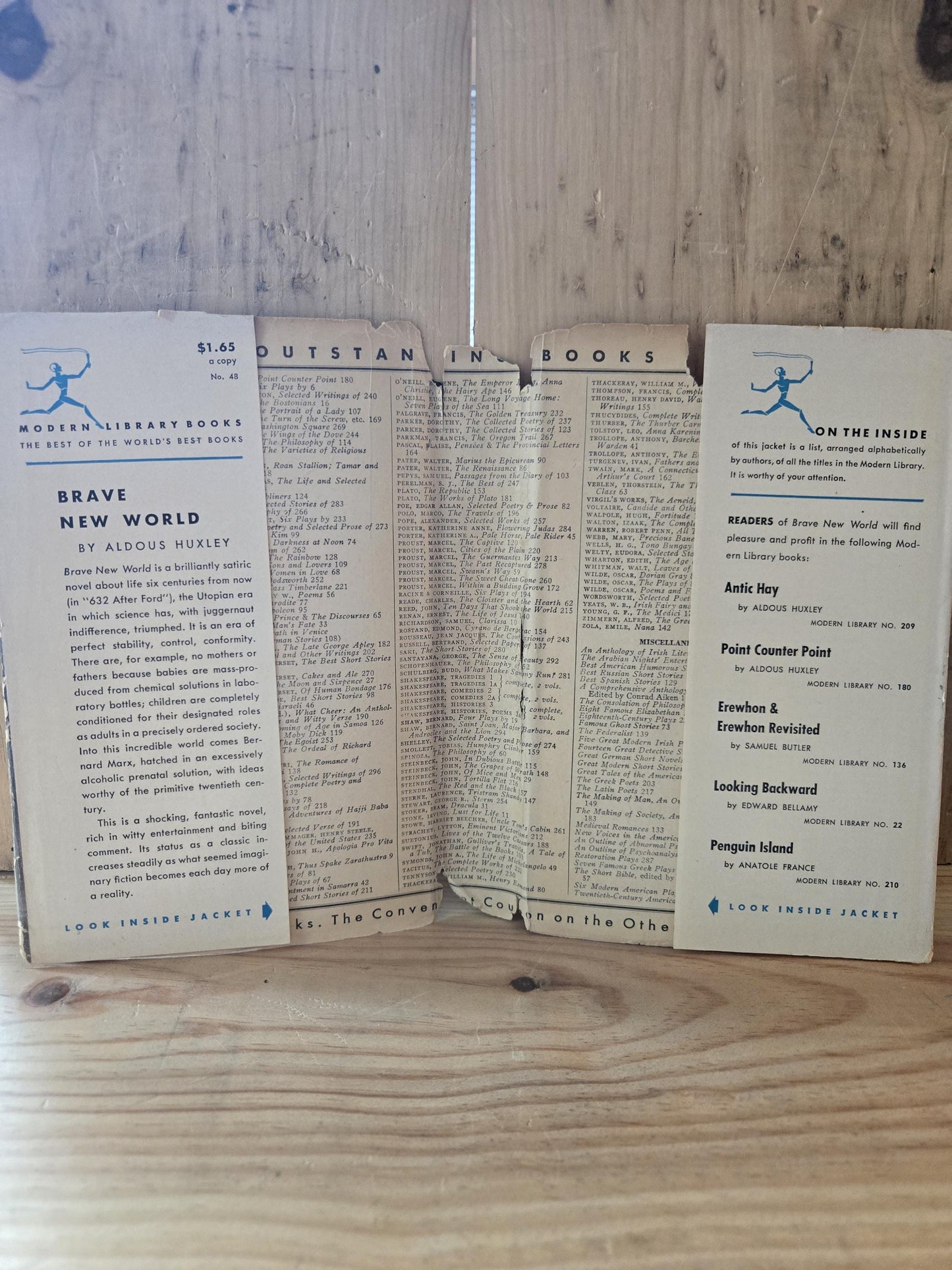 Brave New World // Aldous Huxley // Modern Library 1946 // Vintage Hardcover